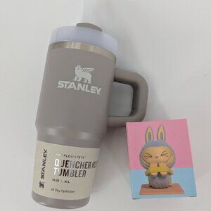 NEW STANLEY cup The Quencher H2.O FlowState Tumbler 14oz GRAY FREE MYSTERY BOX